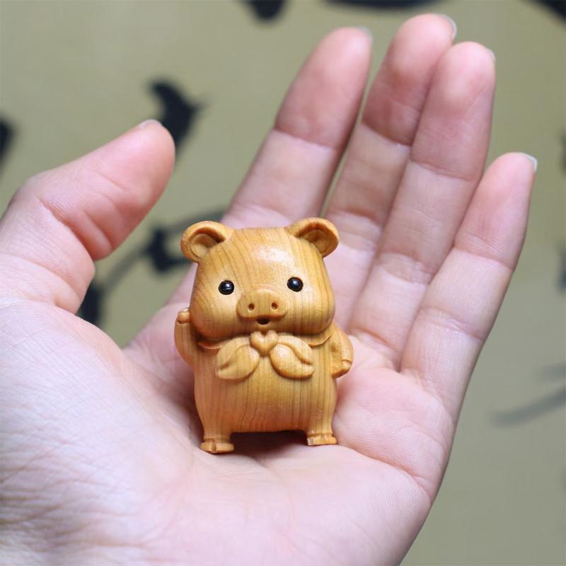 Dragon Snake Animal Wooden Product Wood Carving Car Decoration Hanging Ornaments Sculptures And Figurines Room Home Decoration