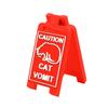 Cat Vomit Sign,Cat Sign Decoration,Cat Decor Funny Gag Gifts,Funny Cat Signs Decor,Best Cat Gifts For Cat Lovers And Cat Decorations