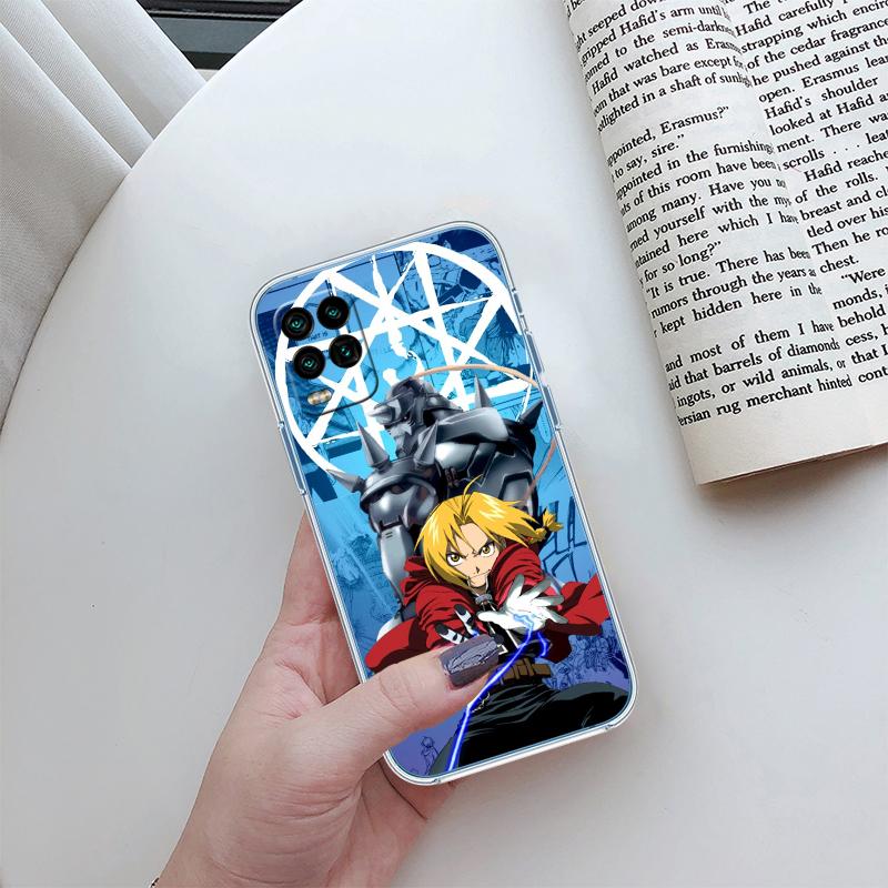 BH23 Fullmetal Alchemist Case for Motorola Moto G10 G20 G30 G31 G32 G34 G35 G41 G42 G50 G51 G52 G55 G60 G60S G62 G71 G72 G75