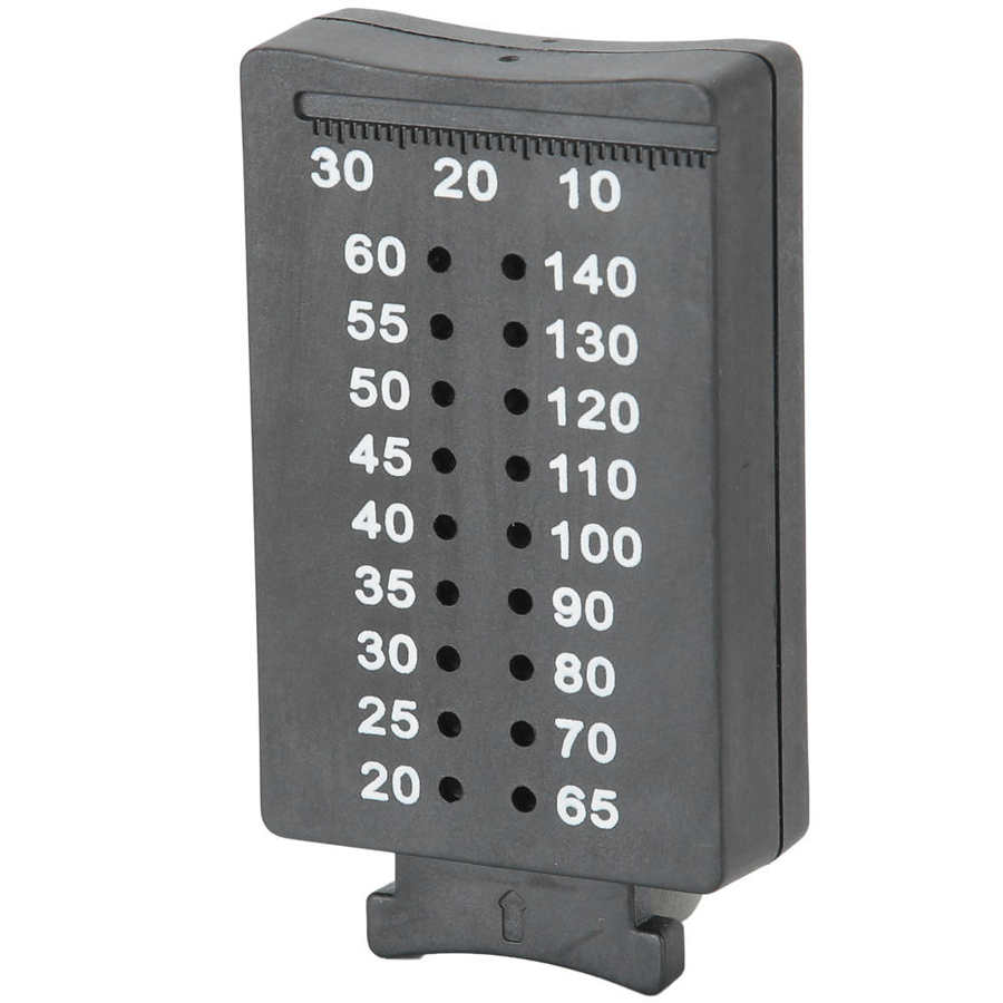 Гуттаперчевый резак, измерительная линейка, эндодонтическая шкала, стоматологический инструмент