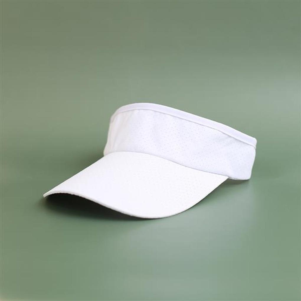 Спортивная кепка от солнца из охлаждающей сетки (белый) Солнцезащитная летняя шляпа