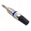 Mono/ Stereo 6.35mm Connector Audio Plug Amplifier Microphone Female Jack Connector
