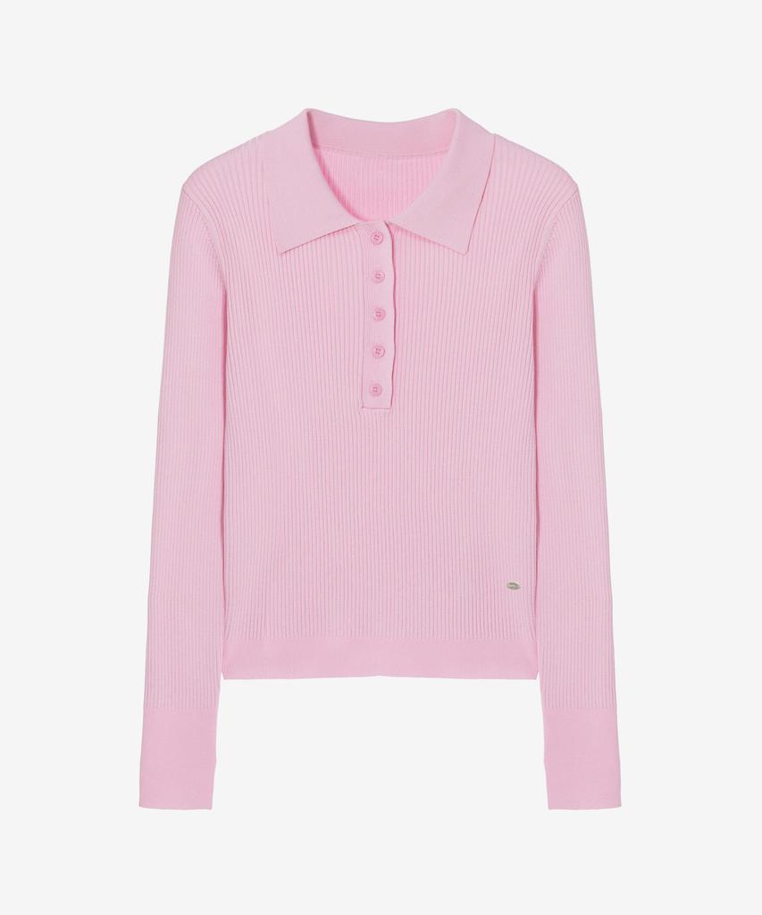 MIND BRIDGE WOMEN [W][Couture] Ribbed Collar Knit - 4 Colors