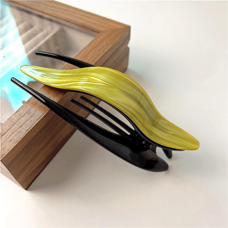 Acetate Material Hair Clip For Women Trendy Duckbill Clip For Various Hairstyles