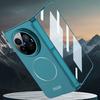 Magnetic Hinge Armor Holder Case for Vivo X Fold 6 5 Front Screen Glass All-included Plastic Matte Cover for Vivo X Fold 6 Case