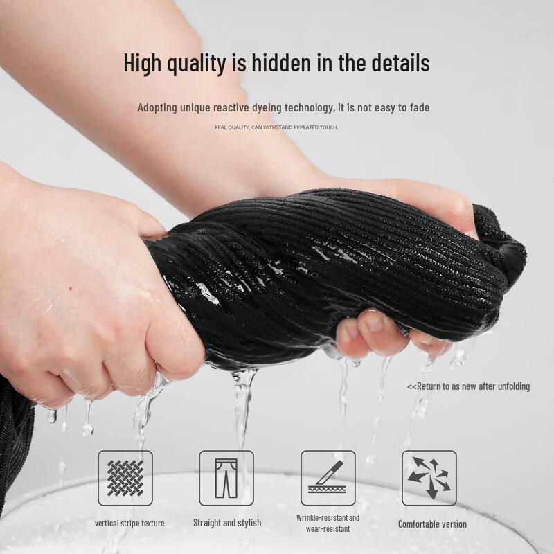 JEEP SPIRIT Men's Casual Corduroy Jogger Pants