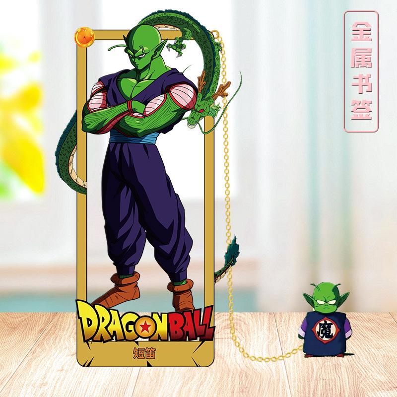 DRAGON BALL Металлическая закладка, Зажим в стиле аниме, Идеально для студентов и фанатов
