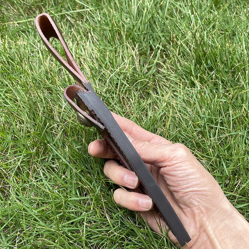 Прямой держатель для ножей с фиксированным лезвием, 24 см, спилок из воловьей кожи, тисненые ножны, универсальный чехол для ножей, кобура для охотничьих ножей