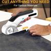 3.7V Electric Scissors Multi-functional Cardboard Cutter with Safety Lock Easy To