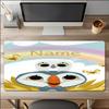 Custom Name Puffin Rock Theme Mouse Pad Non Slip Rubber Base Multifunctional Office Home Decor Perfect For Workspace Personalization