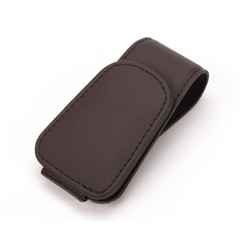 Универсальный автомобильный солнцезащитный козырек, вешалка для очков, зажим для кожаных очков, магнитный многофункциональный держатель для автомобильных аксессуаров