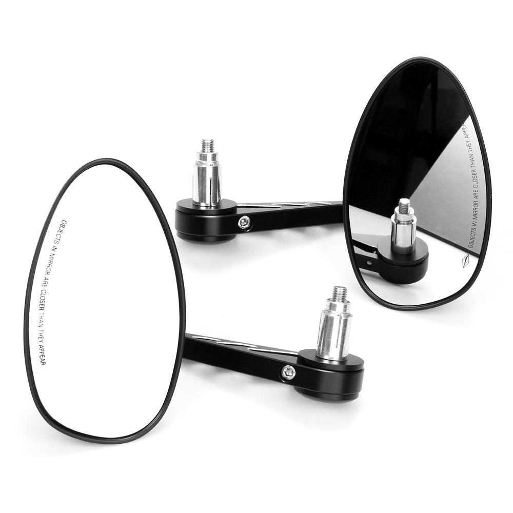 1 Pair Motorcycle Retro Modified Rearview Mirror CNC Aluminum Handlebar Side Reversing Mirror Motorcycle Universal for Harley