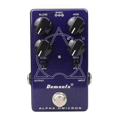 Demonfx Alpha Electronics Alpha Omicron Clone Alpha Omicron Bass Distortion Bass Effector BASS Distortion Omicron/Darkglass (Клон Темного Стекла)