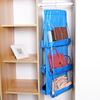 Non-woven Bag Hanging Handbag Storage Hanging Bag, Home Double-sided Six-layer Perspective Bag Hanging Bag Dust Bag