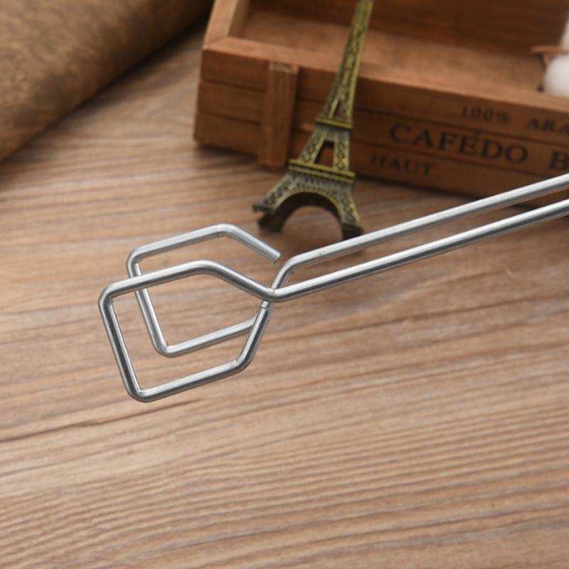 Длинные щипцы для угольного зажима для домашнего барбекю, угольный зажим для уличного барбекю, зажим для рыбы, зажим для жарки еды, инструмент для барбекю