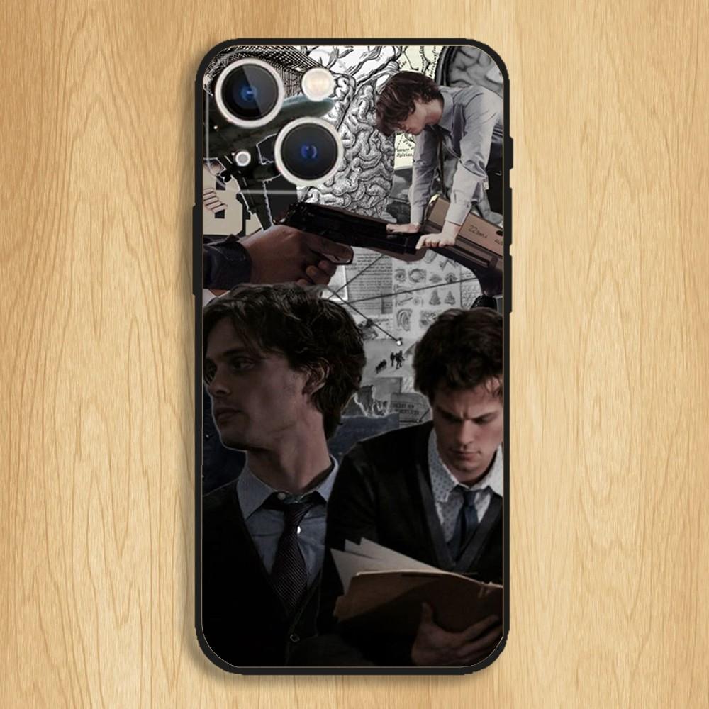 Чехол для телефона TV C-Criminal M-Minds для iPhone 15, 14, 13, 12, 11, Pro, Max, Plus, Mini, X, XS, XR, 8, 7, 6, S, Plus, SE Мягкий черный чехол