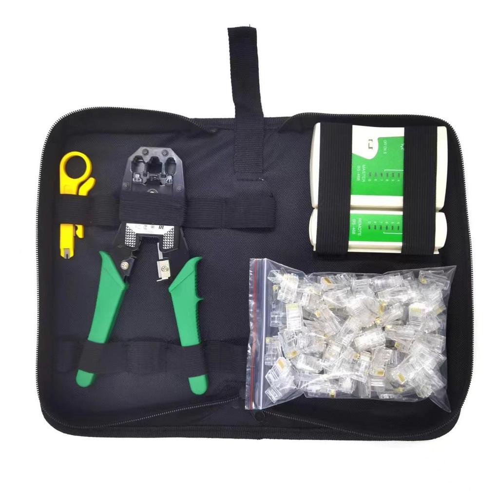 Набор инструментов для домашней сети с тестером для установки и плоскогубцами