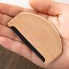 1pc Portable Wooden Lint Remover Brush - Double-Sided, Reusable Fuzz Shaver for Clothes - Ideal for Woolens, Scarves, Pants - Lint Remover for Clothes