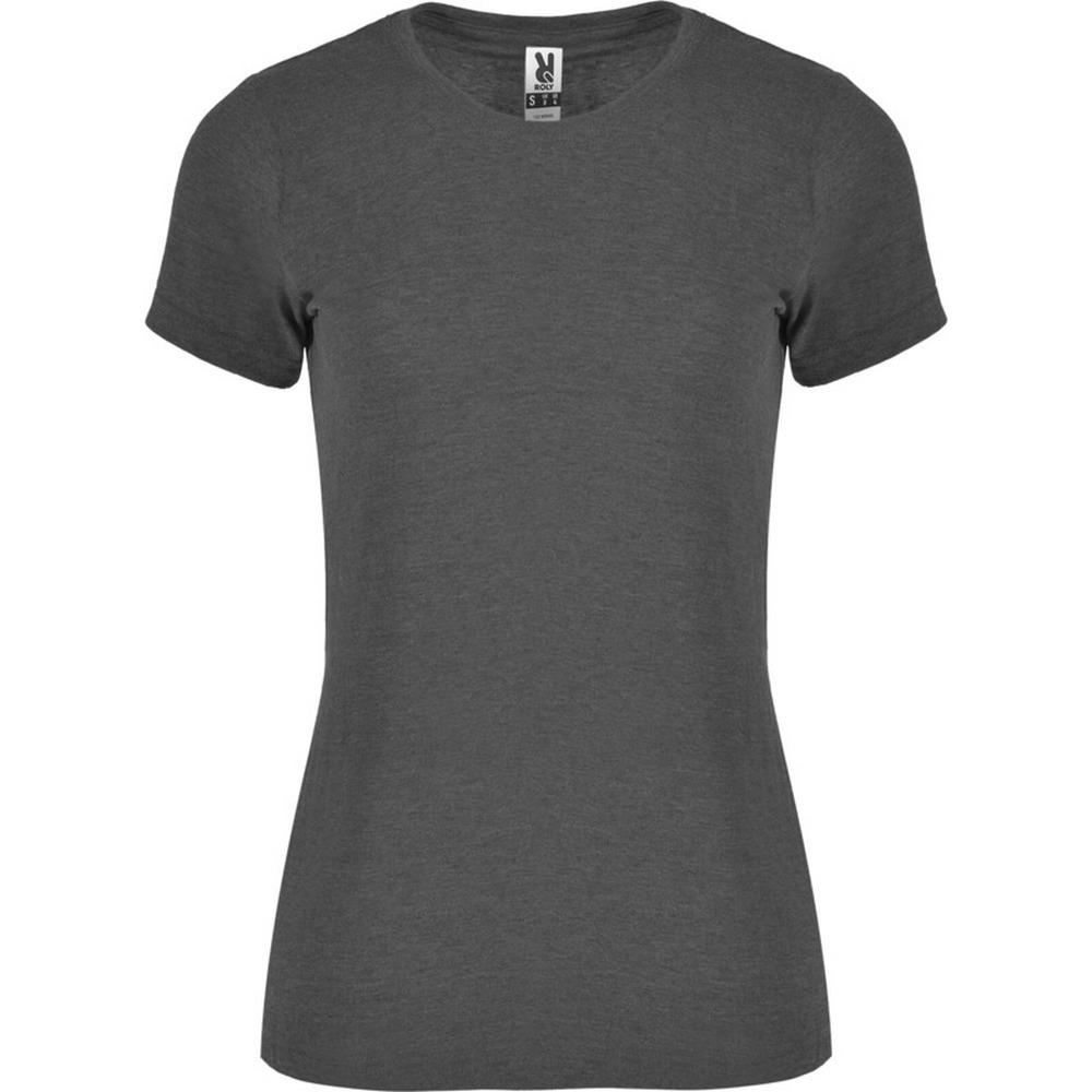 Roly Womens/Ladies Fox Heather Short-Sleeved T-Shirt
