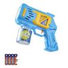 Герметичный автоматический игрушечный пистолет для выдувания пузырей: Светящийся для детей - Идеальный подарок на Рождество или День рождения