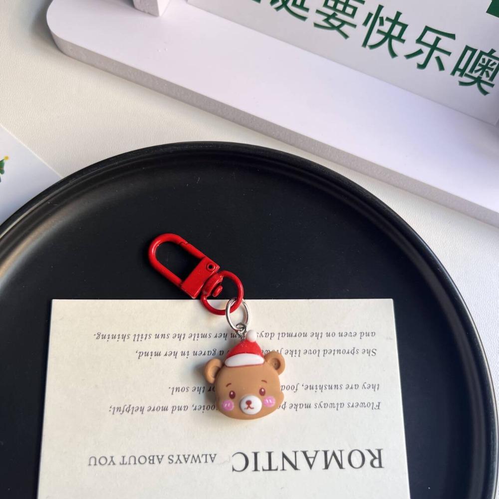 Носки Рождественский Санта Клаус Подвеска Лось Сделай сам Цепочка Подвеска Уникальный Рождественский Полимерный Брелок Подарок