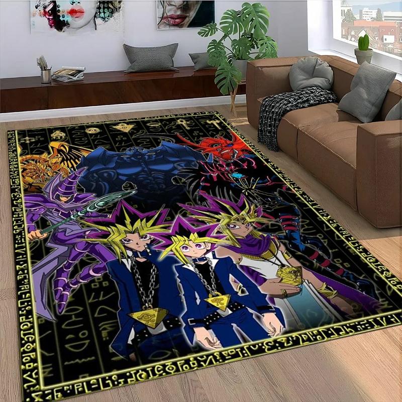 27 Стилей Ковер с Картой Yu-Gi-Oh для Гостиной Домашний Декор Спальня Прикроватный Противоскользящий Коврик Коврик для Пола Дверной Коврик Машинная Стирка