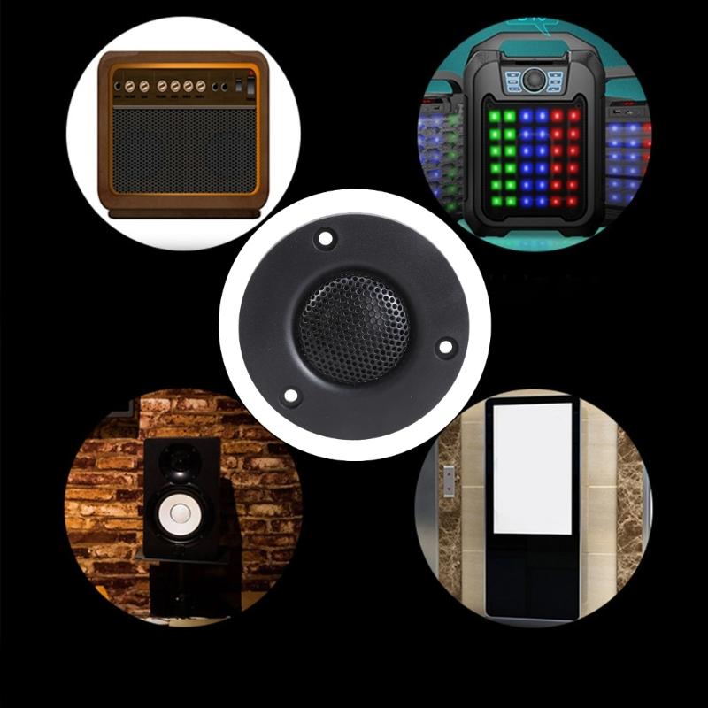 Пара твитеров 25 мм 3 дюйма 30 Вт 74 мм шелковые купола высокая точность высокие частоты громкоговоритель диафрагма