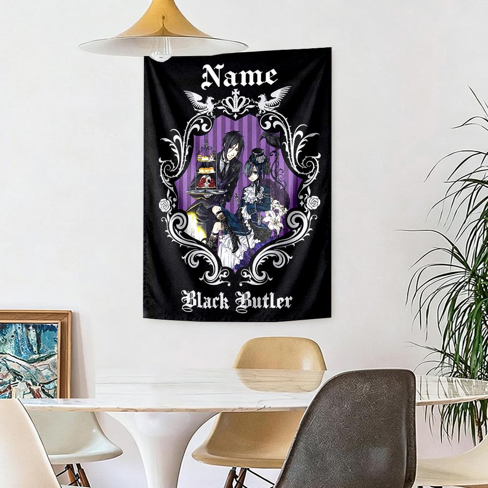 Warner Custom Your Name Wall Decor Tapestry Art For Pet Memorial Birthdaywedding Party Backdrop Family Gift