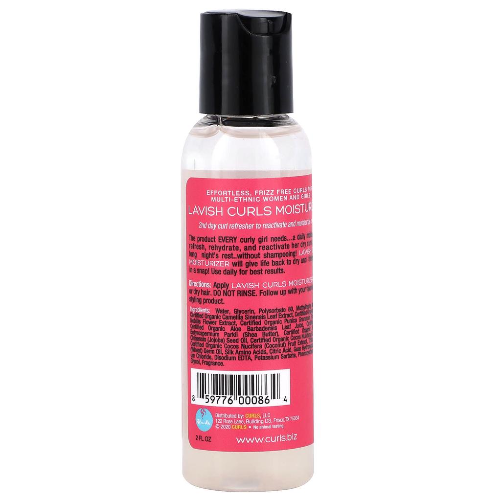 Curls Увлажняющий крем для вьющихся волос Ravish, 2 жидких унции (60 мл)