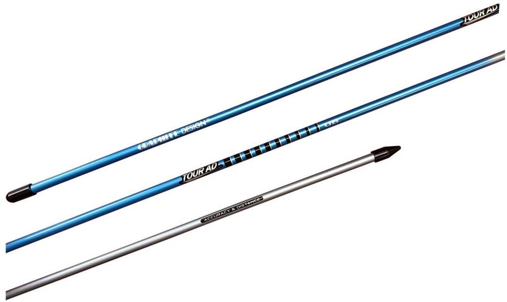 Graphite Design 1 Alignment Stick Cover Tour Supplied & (2022 Model) (Silver/Blue)