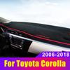 Car Dashboard Avoid Light Pad Instrument Platform Desk Cover Mats Carpets For Corolla 2006-2014 2015 2016 2017 2018 2019