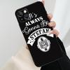 Чехол для телефона Дневники вампира Микельсоны для iPhone 17 Pro Max 16 15 14 11 12 13 Pro Max mini 15 16 Plus 16e 17 Air