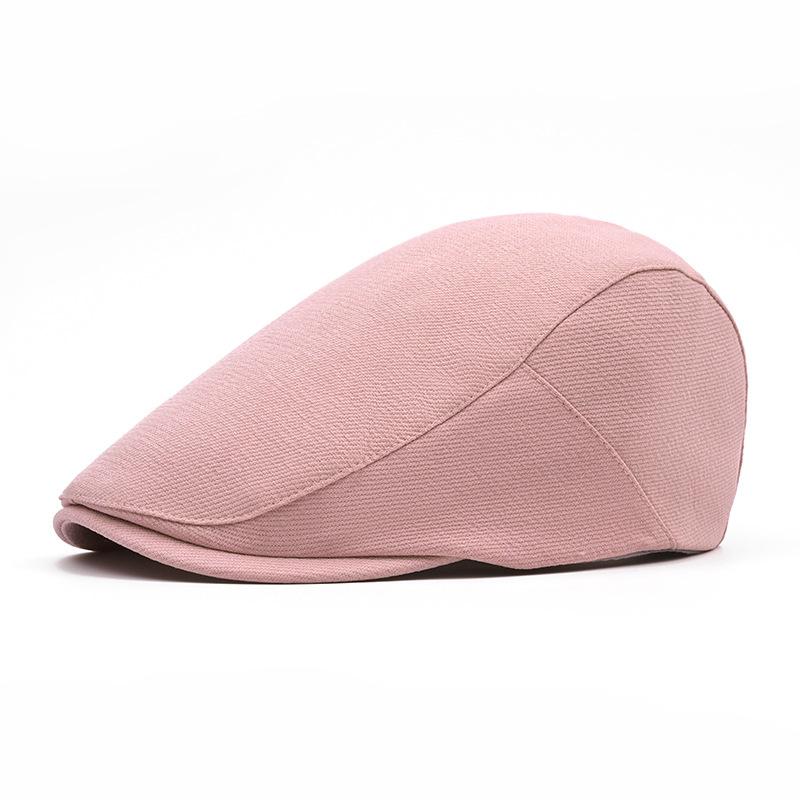 Однотонная кепка мужская солнцезащитная шляпа Forward Cap Beret Женская кепка британского газетчика