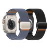 3 шт. Магнитные ремешки для Apple Watch ultra 2 ремешок 49 мм 46 мм 44 мм 45 мм 42 мм Эластичный нейлоновый петлевой браслет IWatch Series 10 9 8 7 SE