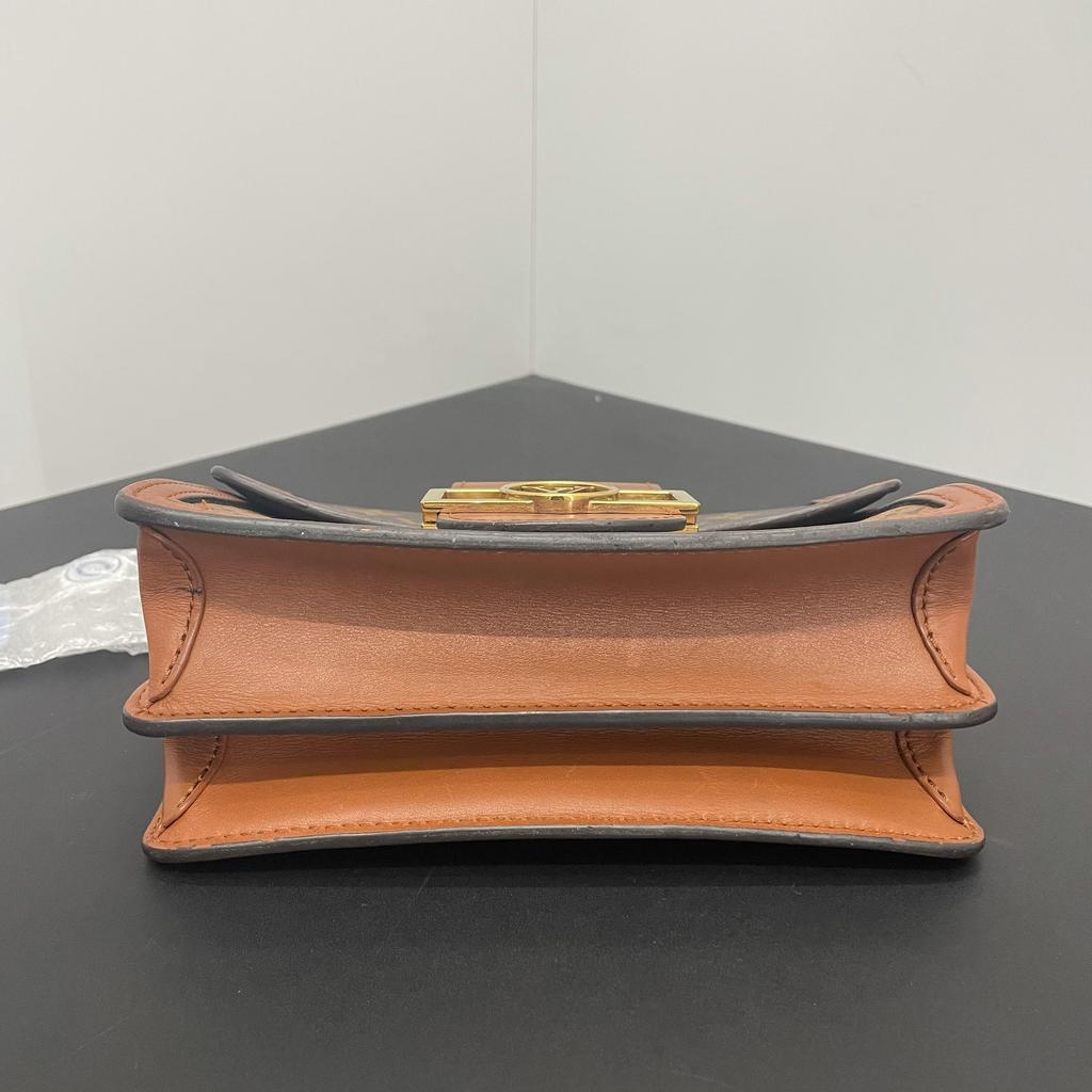 [Pre-Owned] Louis Vuitton Mini Dauphine 'Brown Monogram Reverse Canvas' - Very Good #BI7LZ