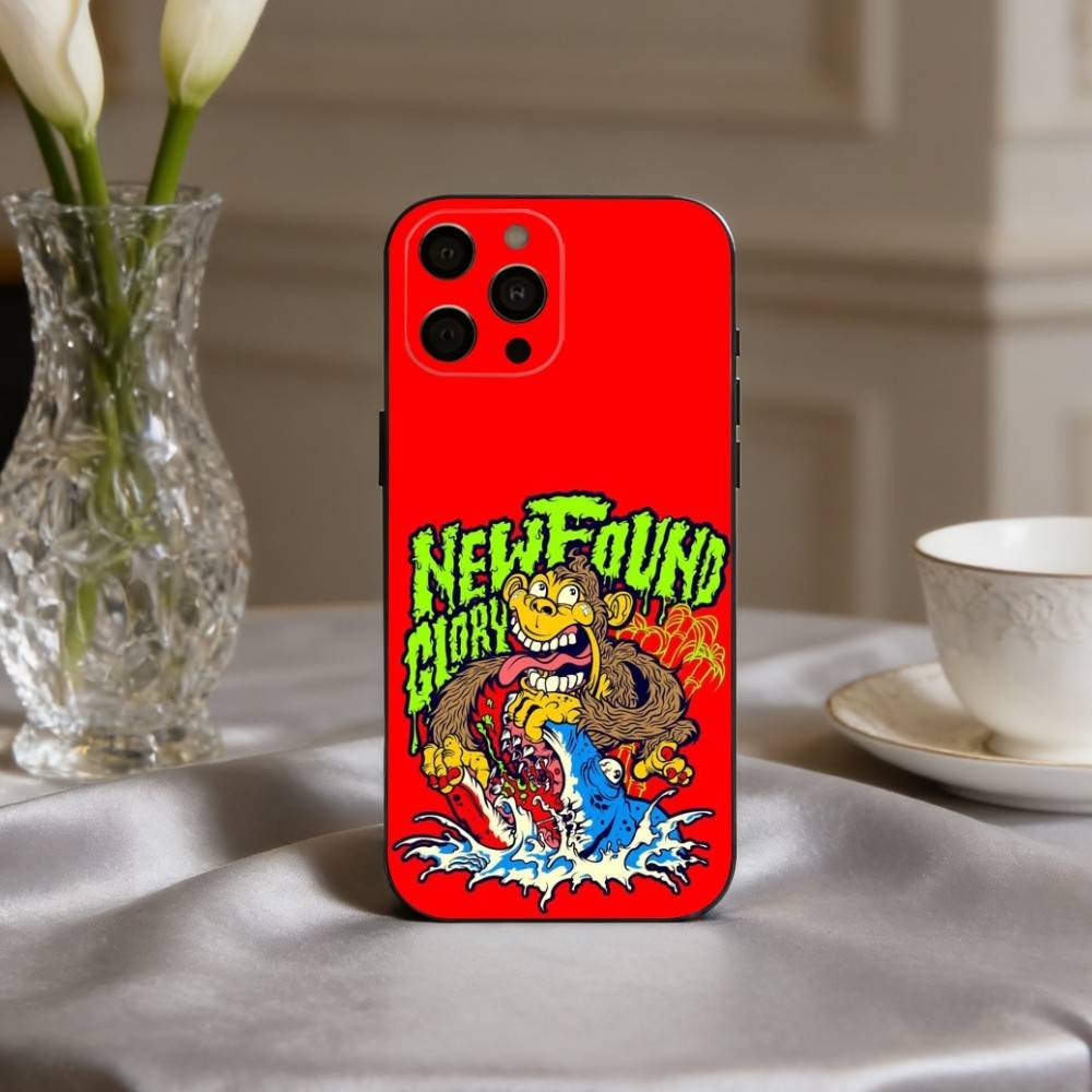 Панк N-New Found Glory Группа Чехол для Телефона Силиконовый Мягкий Для IPhone 17pro 16 15 14 13 12 11 X XR Plus Pro Max Plus
