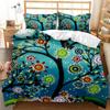 Пододеяльник из дерева Bohemian Forest Happiness Постельное белье из дерева Twin Double Queen King Size Полиэстеровый стеганый чехол