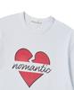 BEYOND CLOSET Nomantic Оригинальный логотип Винтажный принт Футболка с коротким рукавом Белый