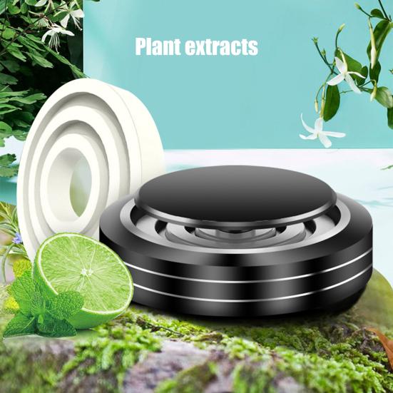 Car Accessories Air Freshener Creative UFP Shape Aluminum Alloy Solid Aroma Car Accessories Air Vent Scent