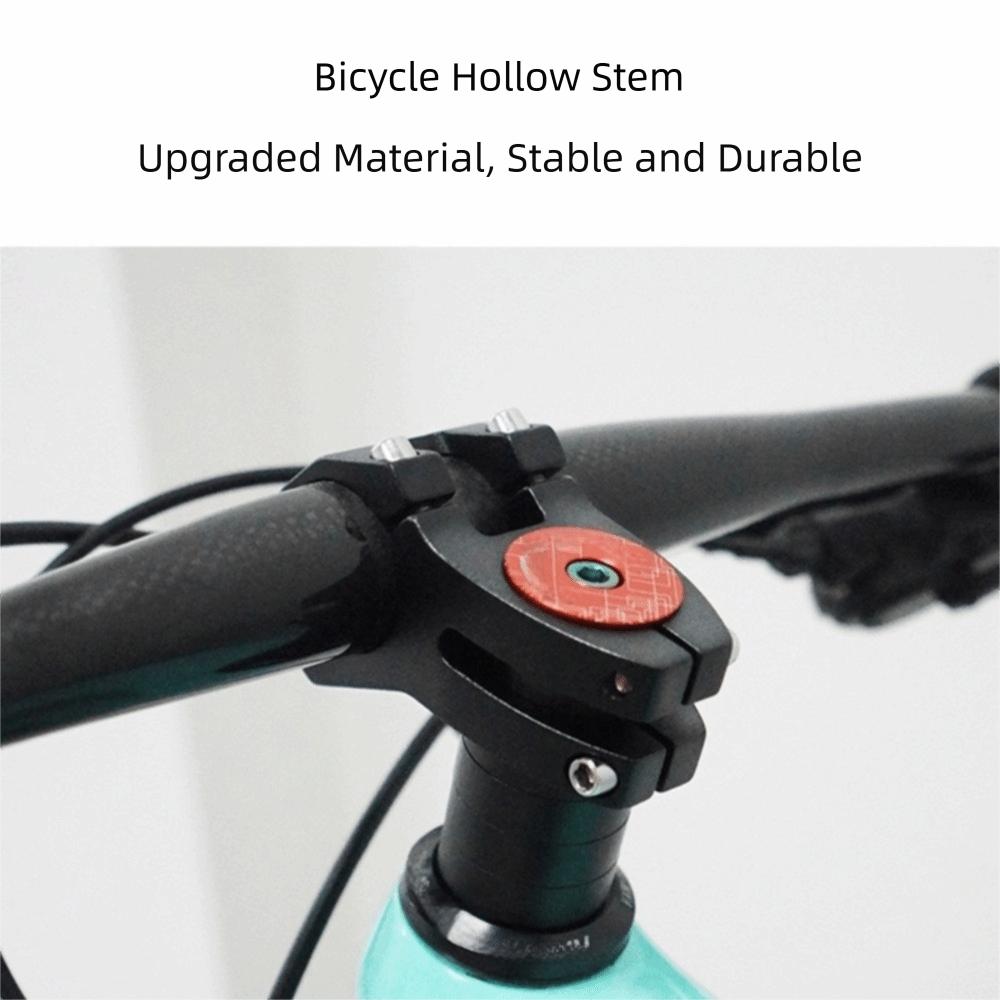 Aluminum Zinc Zinc Alloy Mountain Bike Stem 45mm Bike Riser Stem Bicycle Handlebar Stem Off-Road Use