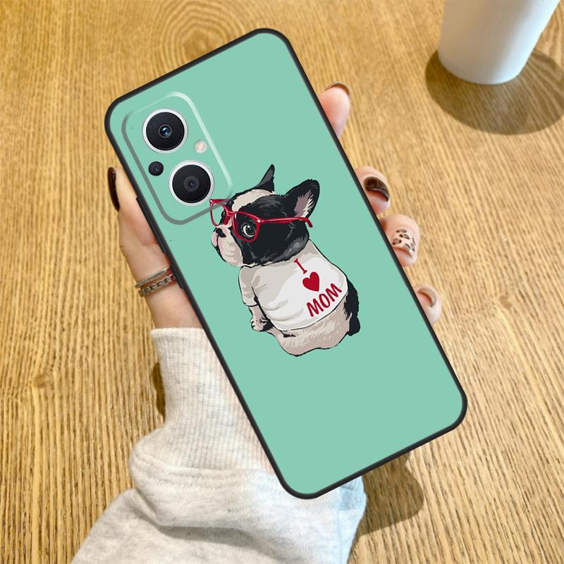 Чехол для телефона Boston Terrier Dog для OPPO Reno 7 8 Lite 14 F 13F 12F 11F 13 12 11 10 Pro OPPO Find X9 X8 X6 X5 Pro