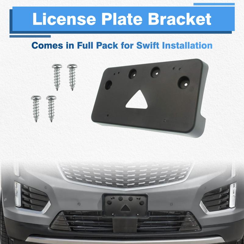Car Front License Plate Frame Mounting Bracket For Cadillac XT5 Livery Sport Base Platinum Luxury 2017-2024 GM1068186 84284824