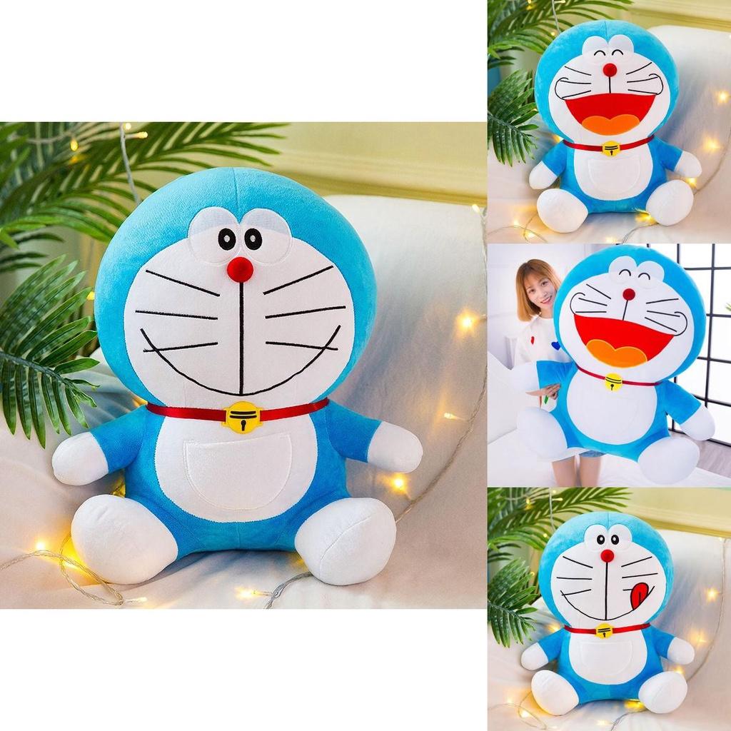 Высококачественная аниме плюшевая игрушка Дораэмон, очаровательно мягкая кукла-кошка, идеальный подарок