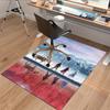 1pc,FROZEN II Movie Poster Rug - Elsa Anna Olaf Kristoff Sven Decorative Area Rug for Living Room Bedroom Office Outdoor GiftH189