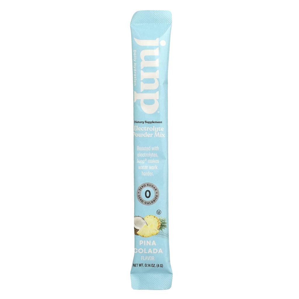 JUNP Hydration Electrolyte Powder Mix, Pina Colada, 20 Stick Packs, 4g (0.14oz) Each