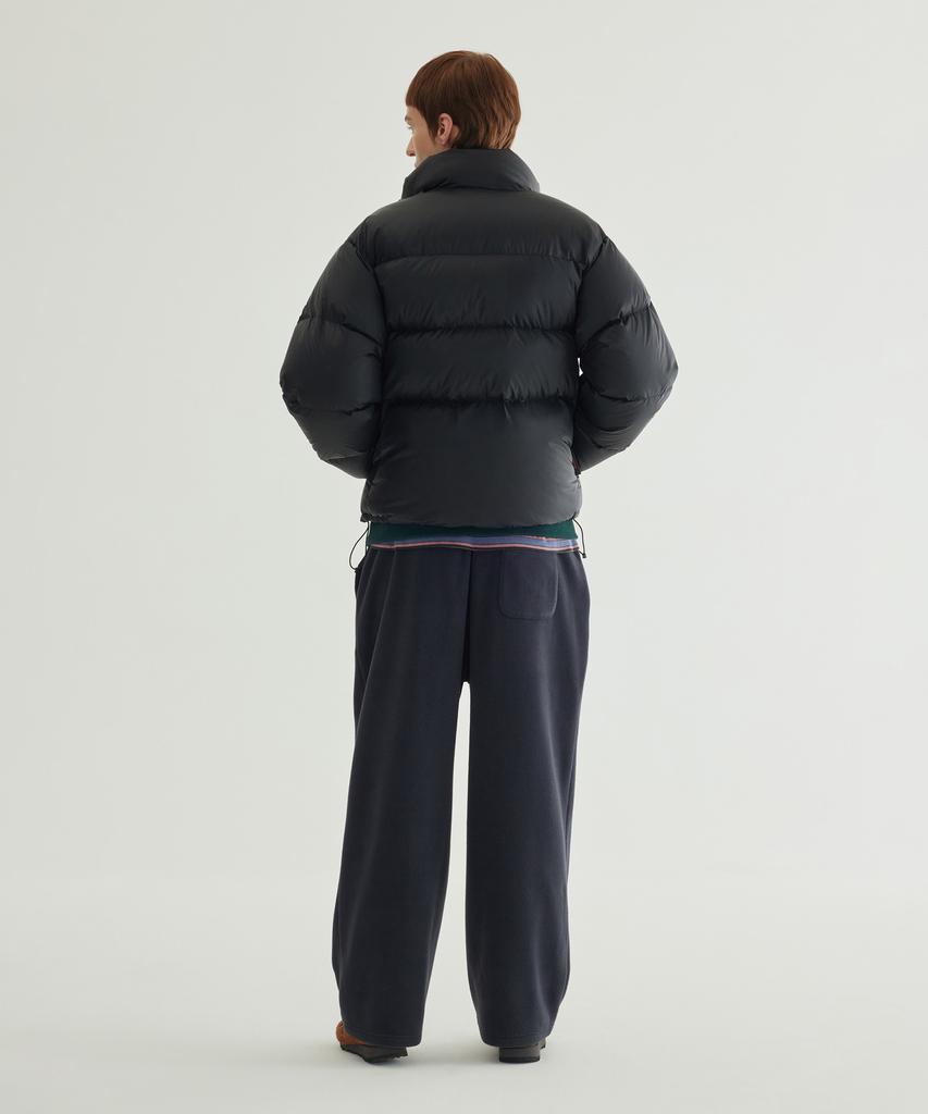 COVERNAT Warm-On Arch Logo Wide Fleece Pants Ivory