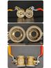 All-Copper PPR Double Union Ball Valve for Hot Melt Pipe - 20mm, 25mm, 32mm (1/2", 3/4", 1")