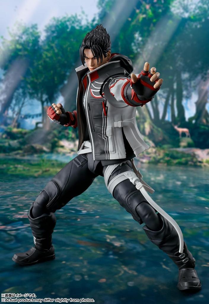 TAMASHII NATIONS S.H.Figuarts TEKKEN 8 Jin Kazama, Approximately 150mm, PVC & ABS Painted Action Figure