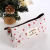 Kawaii Lovely Makeup Bag Fabric Floral Flower for Girl Pencil Bag Pencil Case Pen Bags Zipper Pouch