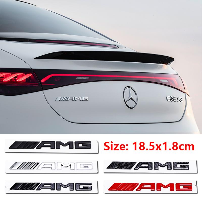 XUY2 Наклейки на задний багажник Benz ABS Автомобильный значок логотипа AMG Наклейка для Mercedes Benz AMG A B C E G W211 W203 W204 W210 W124 Аксессуар
